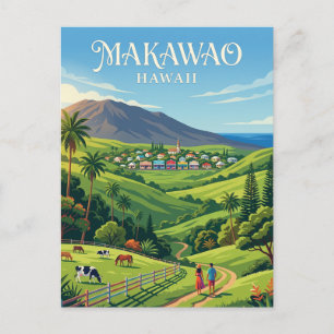 Makawao USA Postkarte