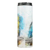 Makaws auf der Wärmeleitung Thermosbecher (Rückseite)