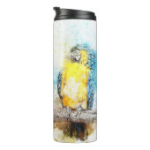 Makaws auf der Wärmeleitung Thermosbecher (Nach rechts gedreht)