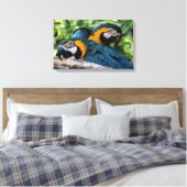 Makaws Leinwanddruck (Insitu (Schlafzimmer))