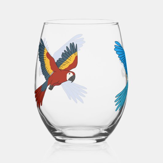 Makaws Weinglas Ohne Stiel (Vorderseite)