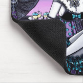 Makayla gotische Couture-feenhaftes Tee-Party Mousepad (Ecke)