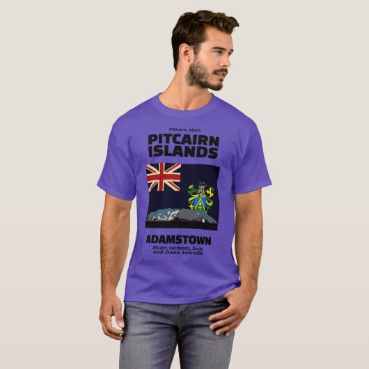 make a journey to Pitcairn Islands T-Shirt (Vorne ganz)