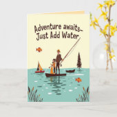 Make a Splash on Your Birthday Karte (Gelbe Blume)