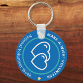 Make-A-Wish Volunteer Schlüsselanhänger (Rückseite)