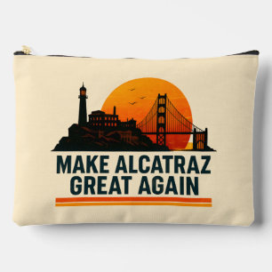 Make Alcatraz Great Again Lustig Zubehörtasche