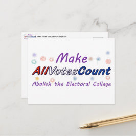 Make All Votes Count Postkarten