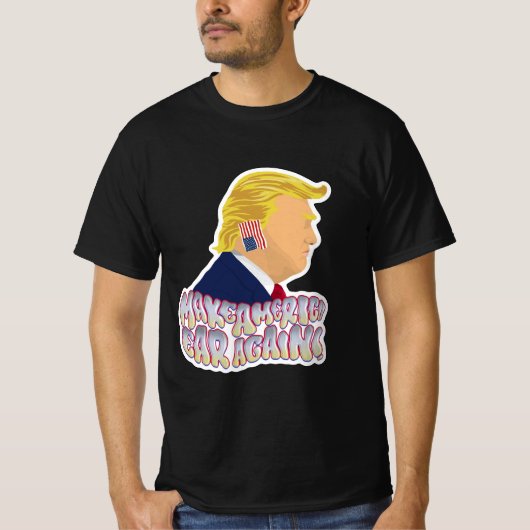 MAKE AMÉRICA EAR AGAIN T-Shirt (Vorderseite)