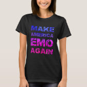 Make America Emo Again   Pastel Goth T-Shirt (Vorderseite)