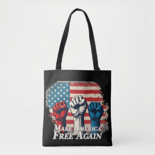 Make America Free Again Kunstwerk Tasche