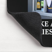 Make America Fries Again - Lustiger Trump Drive Th Mousepad (Ecke)