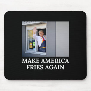 Make America Fries Again - Lustiger Trump Drive Th Mousepad