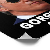Make America Gorgeous Again Gavin Newsom Trolling Poster (Ecke)