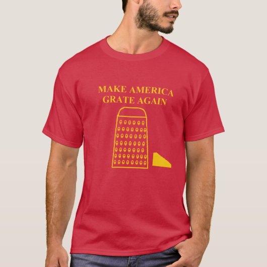 MAKE AMERICA GRATE WIEDER - MAGA TSHIRT (Vorderseite)