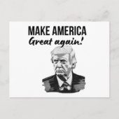 Make America Great Again 2024 Postkarte (Vorderseite)