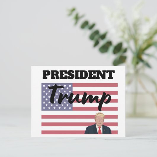 Make America Great Again 2024! Postkarte (Stehend Vorderseite)