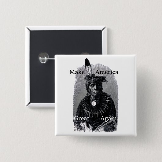 Make America Great Again Button (Vorne & Hinten)