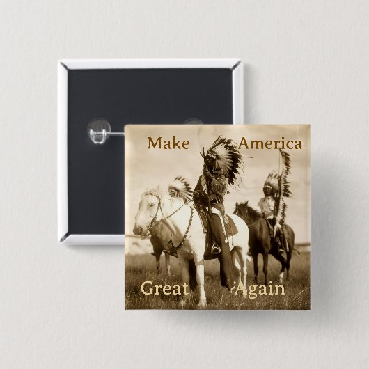 Make America Great Again Button (Vorne & Hinten)