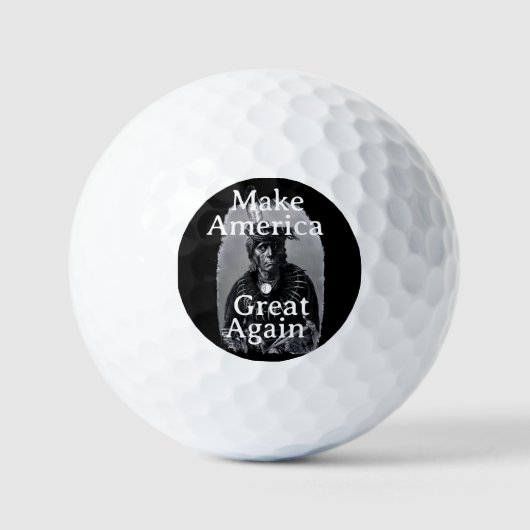 Make America Great Again Golfbälle (Vorderseite)