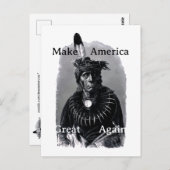 Make America Great Again Postcard Postkarte (Vorne/Hinten)