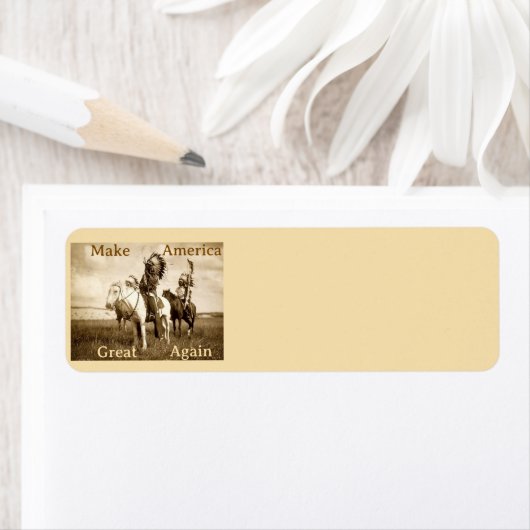Make America Great Again Return Address Label (Insitu)