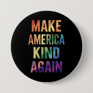 Make America Kind Again Regenbogen LGBTQ Schwul  Button