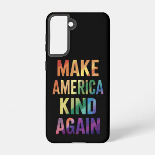 Make America Kind Again Regenbogen LGBTQ Schwul  Samsung Galaxy Hülle