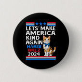 Make America Kind wieder Kamala Harris Tim Wheimer Button (Vorderseite)