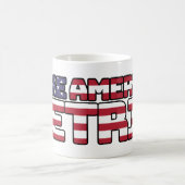 Make America Metric - US Flag Metric System Scienc Kaffeetasse (Mittel)