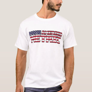 Make America Metric - US Flag Metric System Scienc T-Shirt