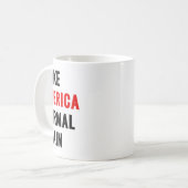 Make America Normal Again Kaffeetasse (Vorderseite Links)