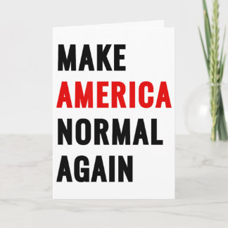 Make America Normal Again  Karte