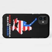 MAKE AMERICA SKATE AGAIN ollie grab edition Case-Mate iPhone Hülle (Rückseite (Horizontal))