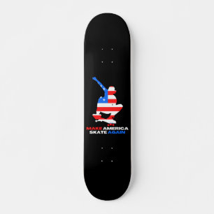 MAKE AMERICA SKATE AGAIN ollie grab edition Skateboard