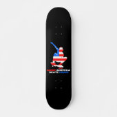 MAKE AMERICA SKATE WIEDER OLIENgrabausgabe Skateboard (Vorne)
