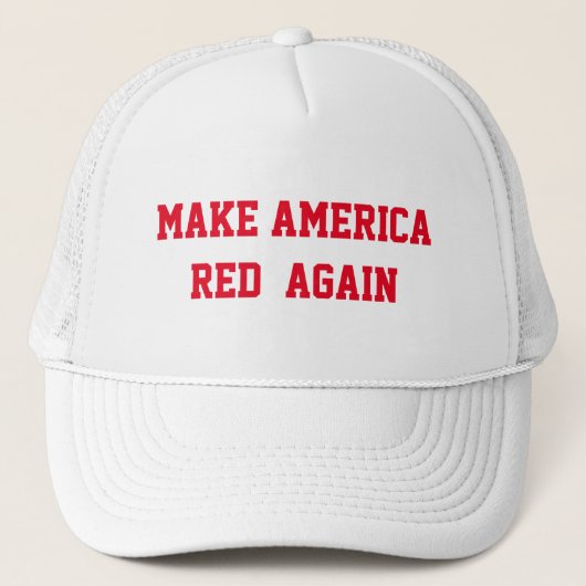 MAKE AMERICA WIEDER ROT TRUCKERKAPPE (Vorderseite)