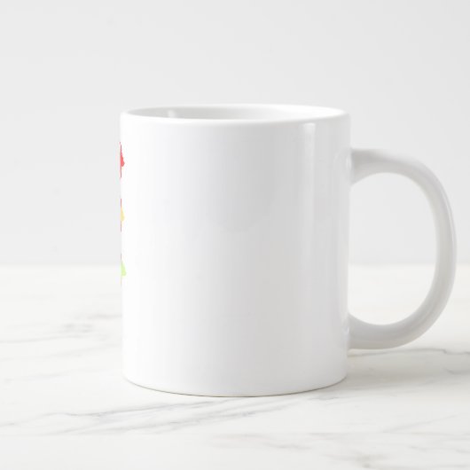 make art mug Jumbo-Tasse (Rechts)
