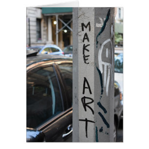 MAKE ART New York Graffiti Street Fotografie NYC