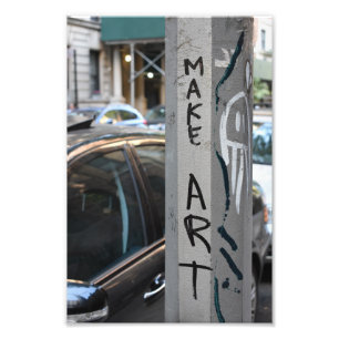 MAKE ART New York Graffiti Street Fotografie NYC