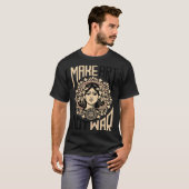 Make Art Not War Symbol T-Shirt (Vorne ganz)