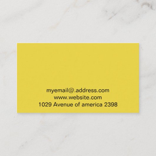 Make-Artist Haar Nail Visitenkarte (Rückseite)