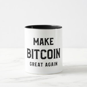 Make Bitcoin great again mug Tasse