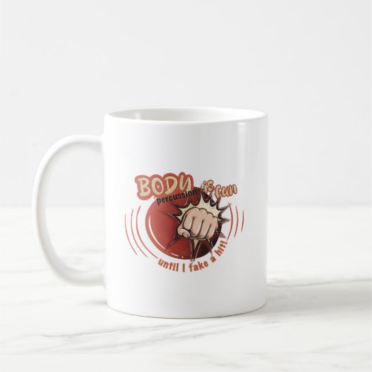 Make body percussion is fun kaffeetasse (Links)