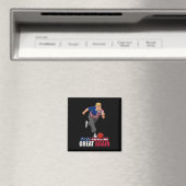 Make Bowling Great Again - Lustiges Trump Bowling Magnet (In Situ (Geschirrspüler))