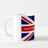 MAKE BRITAIN GREAT WIEDER Union Jack Flag Tasse (Links)