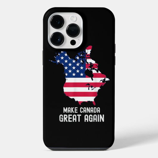 Make Canada Great Again USA 51. Staat iPhone Hülle (Rückseite)