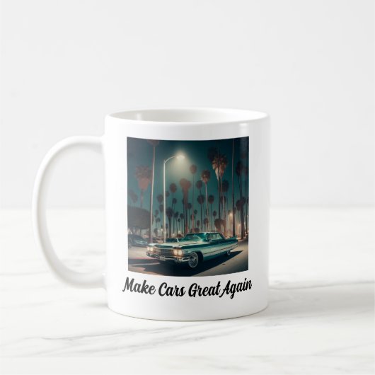 Make Cars Great Again Kaffeetasse (Links)