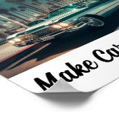 Make Cars Great Again Poster (Ecke)