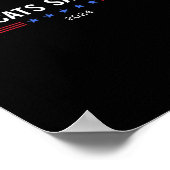 Make Cats Safe Again Lustig Trump Harris Entfernen Poster (Ecke)