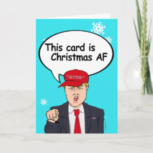 Make Christmas Great Again Card - Diese Karte ist 